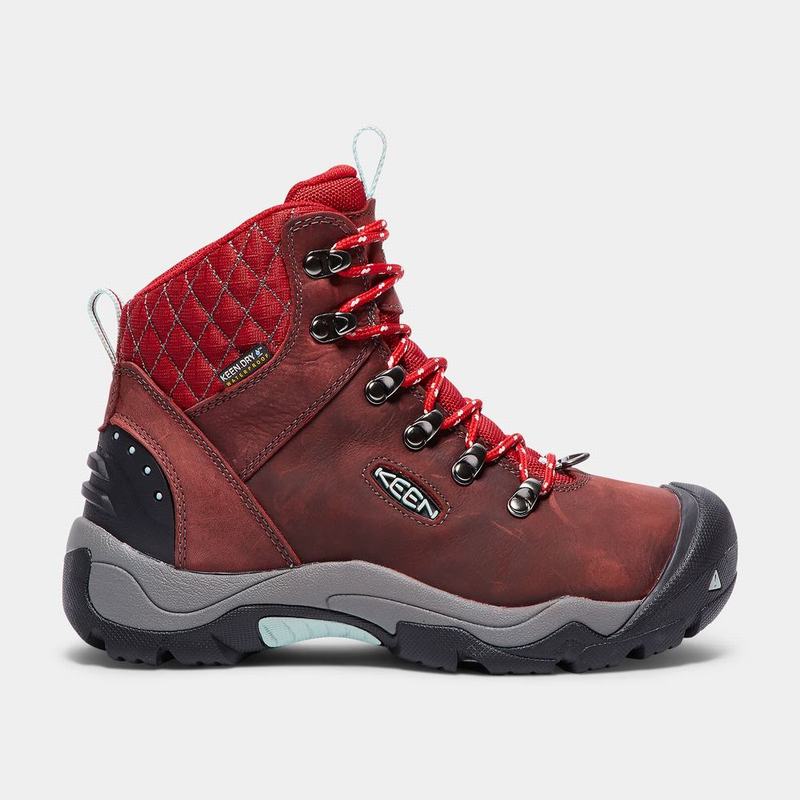 Botas De Montaña Keen Revel III Para Mujer Rojos - Botas Keen Mexico (324791-UIE)